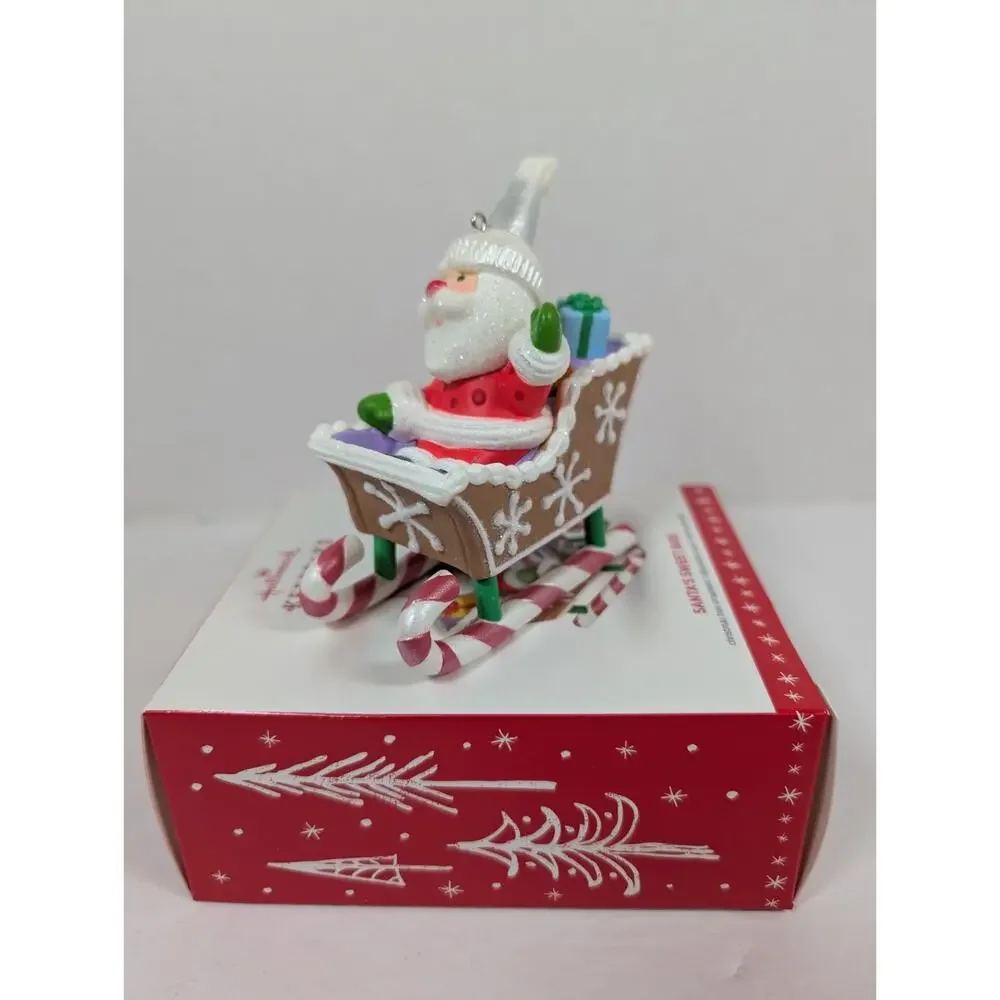 Hallmark Keepsake Christmas Ornament - Santa's Sweet Ride - 2016 MIB